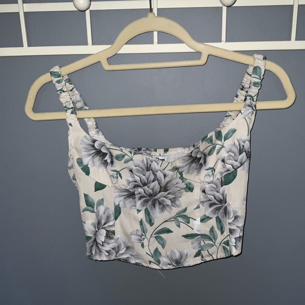 Satin Corset Top